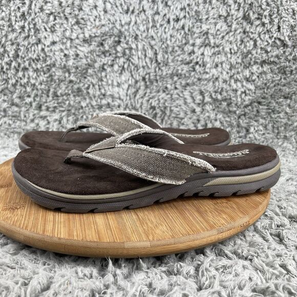 Skechers Go Walk Arch For Sandals Flip Flops Men\'s 10 main image 4